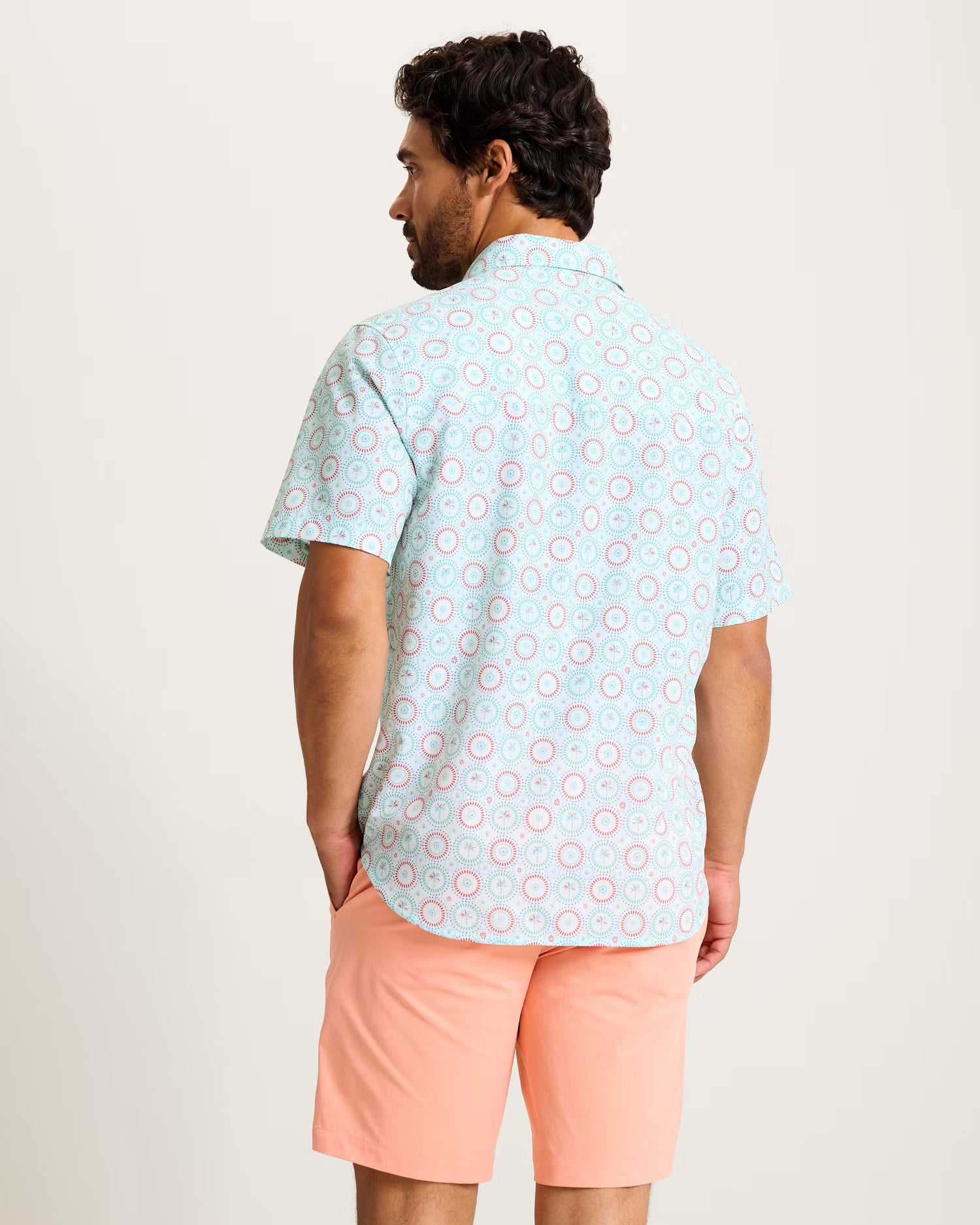 Bahama Coast Retro Palms IslandZone® Shirt (ST327669)