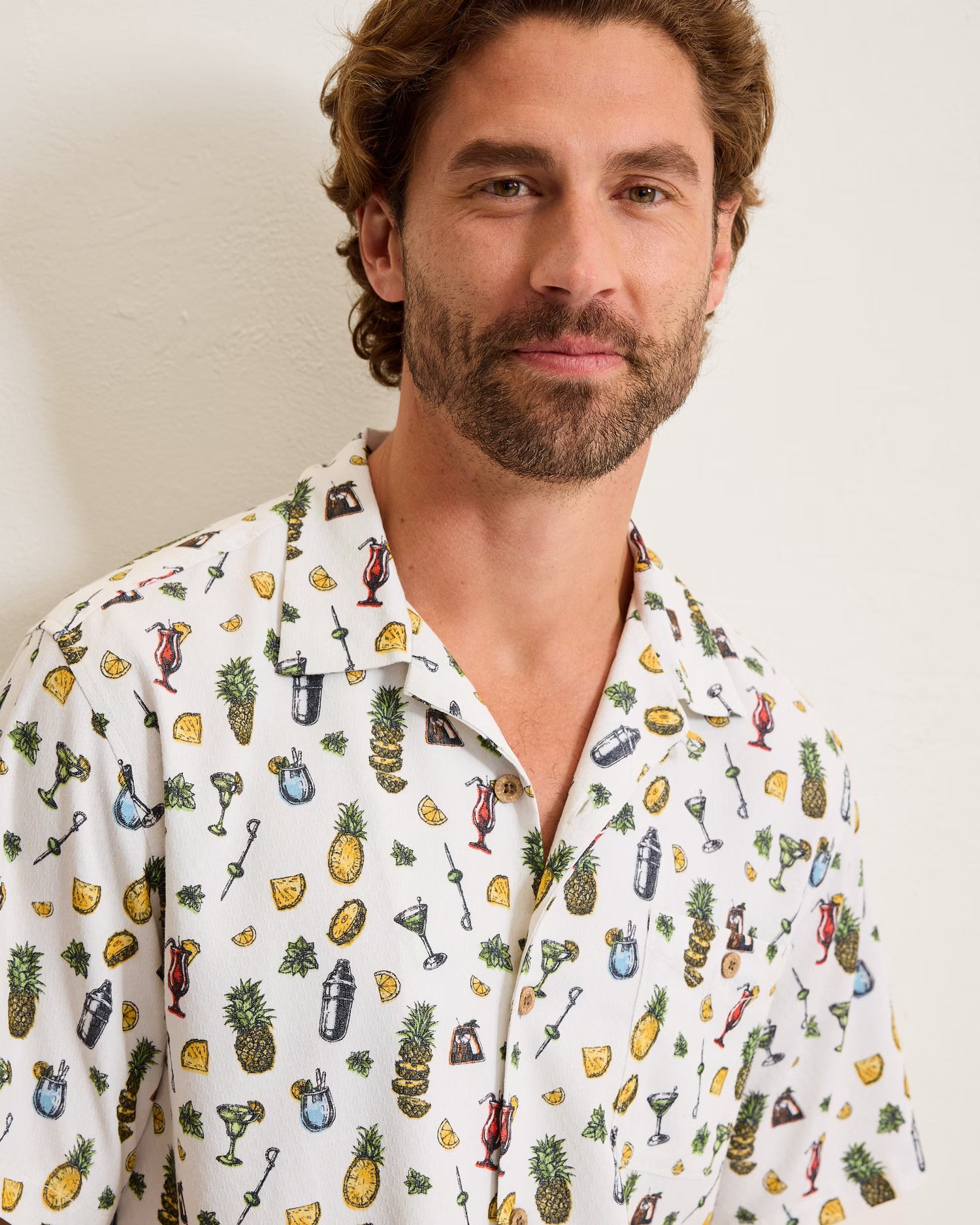 Coastal Ease Shake & Sip IslandZone® Camp Shirt (ST327703)