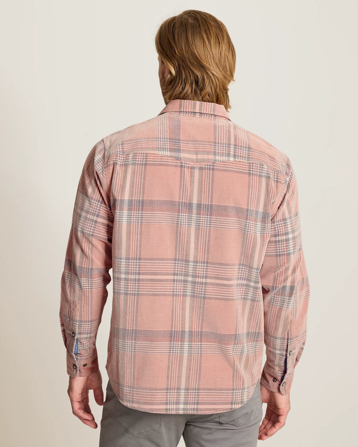 Coastline Cord Acadia Plaid Shirt (ST327823)