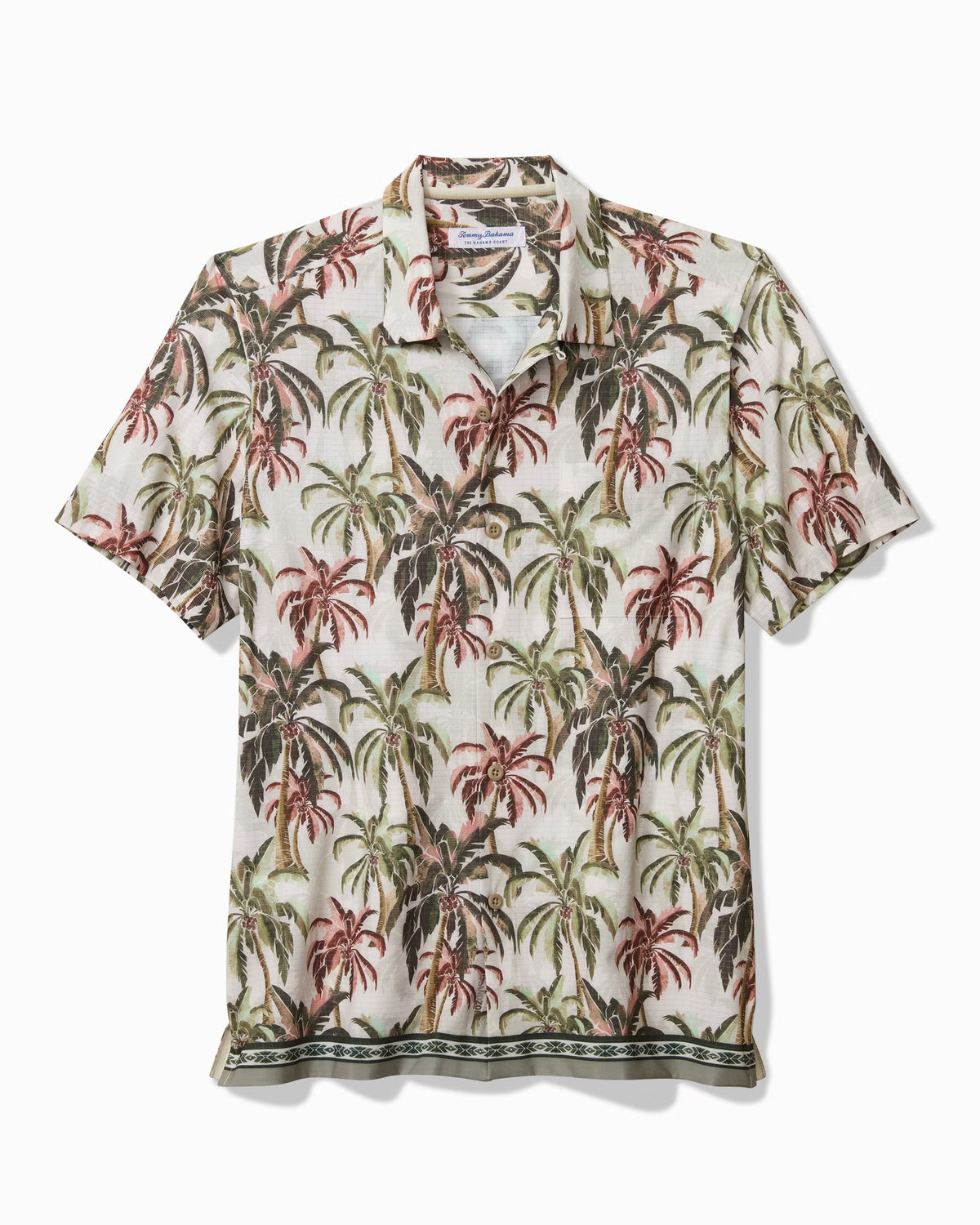 Bahama Coast Ping Palms IslandZone® Camp Shirt (ST327902)