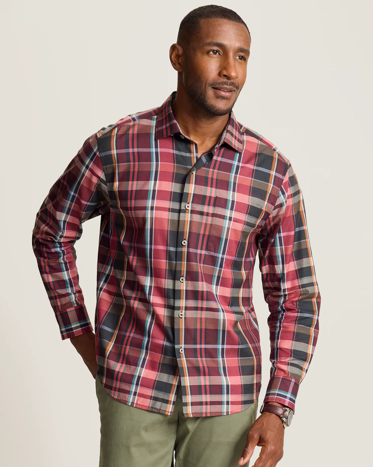 Frontera Luxe Plaid Shirt (ST328016)
