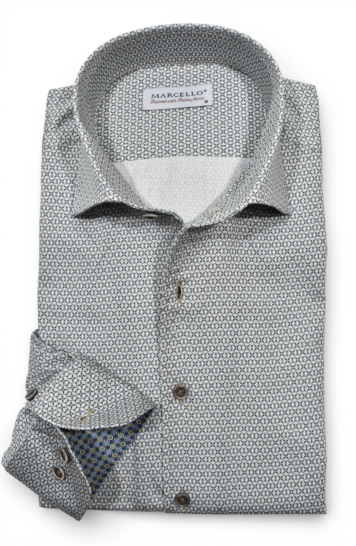 Crystal Earth Medallion Sport Shirt (W217)
