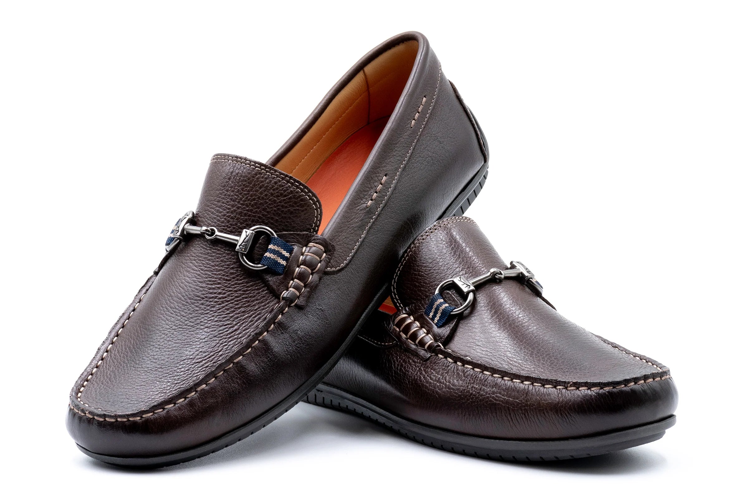 Bermuda Glove Leather Horse Bit Loafers (530977)