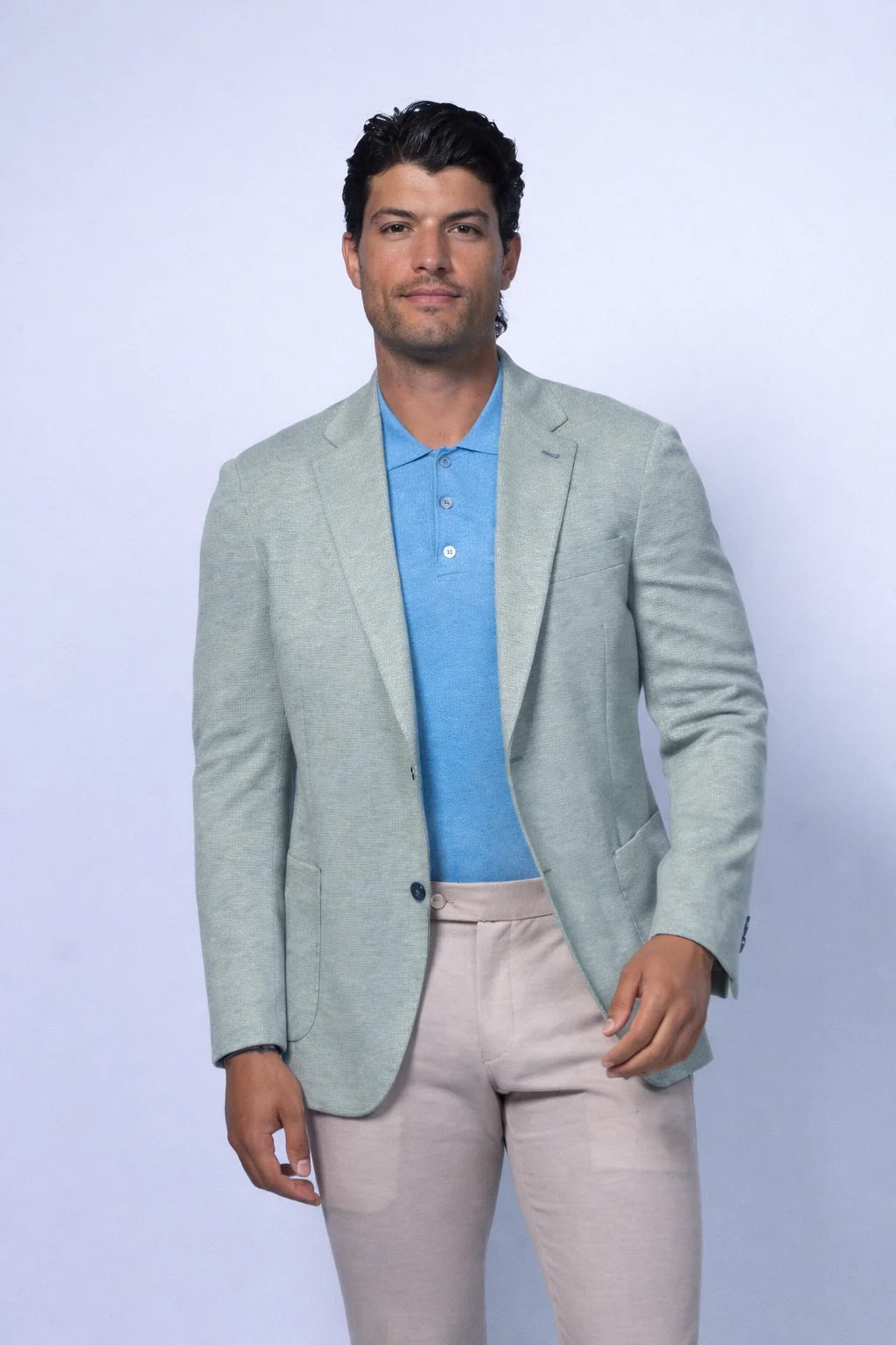 Brighton Green Jersey Blazer