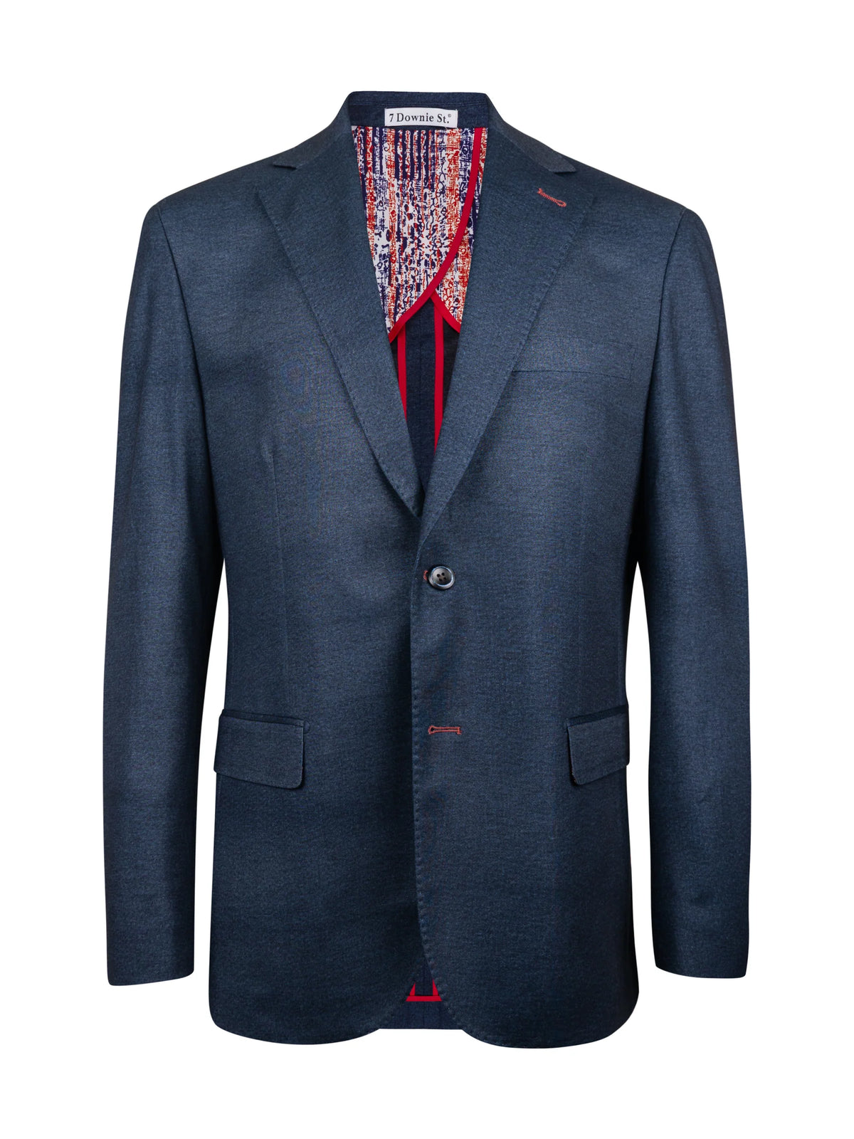 Aventus Blue Knit Sport Coat